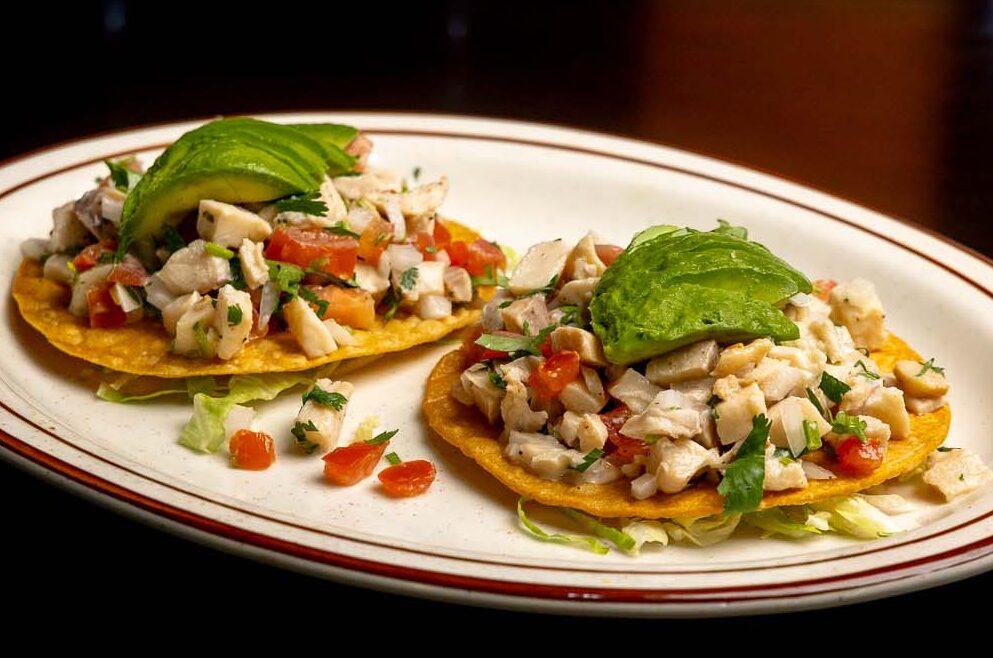 Ceviche Tostadas